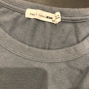 Rag & Bone blue-grayish hudson long sleeve shirt